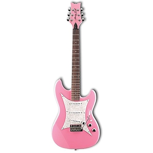 Daisy Rock Rebel Rockit Supernova Guitar - Cosmic Pink