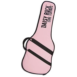Daisy Rock Padded Electric Guitar Gig Bag - Pink and Black