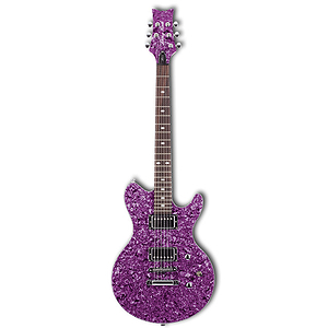 Daisy Rock Siren Left Handed Electric Guitar - Vivacious Violet