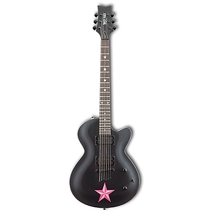 Daisy Rock Rock Candy Custom Left-Handed Guitar - Dark Star