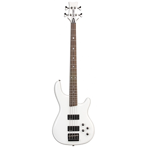 Daisy Rock - Rock Candy Bass Guitar - White Lightning
