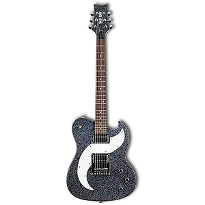 Daisy Rock Tom Boy Deuce Guitar - Rainbow Sparkle