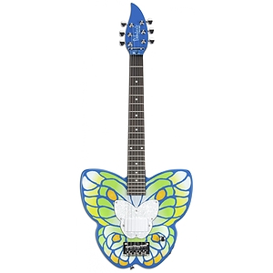 Daisy Rock Debutante Butterfly Short Scale Electric Guitar - Daydream