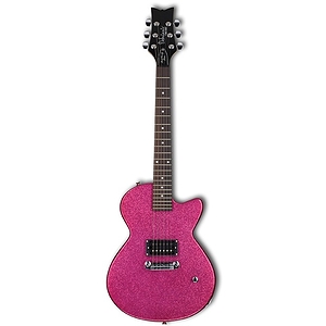 Daisy Rock - Rock Candy Petite Short Scale Left Handed Electric Guitar - Atomic Pink