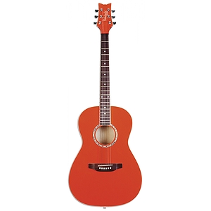 Daisy Rock Debutante Serenade Parlor Acoustic - Outrageous Orange