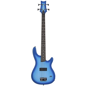 Daisy Rock Debutante Rock Candy Petite Bass - Blue Moon Burst