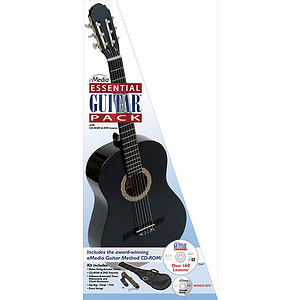 eMedia Essential Guitar Pack Acoustic Guitar Starter Pack with Instructional Software
