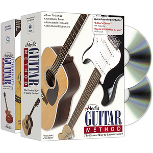 eMedia Guitar Method Deluxe (2 Volume Bundle) Guitar Instruction Software