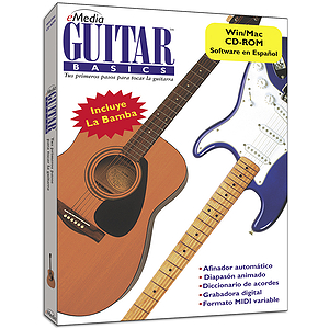 eMedia Guitar Basics - Spanish Guitar Instruction Software - Spanish Language Version