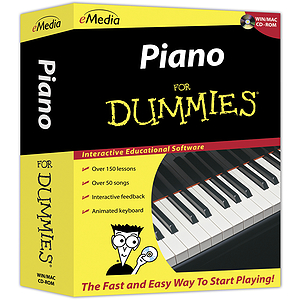Piano For Dummies CD-ROM Piano / Keyboard Instruction Software