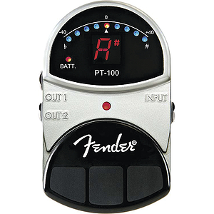 Fender® PT100 Chromatic Pedal Tuner