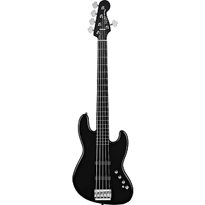 Squier® Deluxe Jazz Bass™ V Active 5-string Bass Guitar - Black