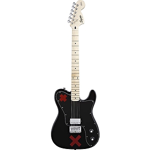 Squier® Deryck Whibley SUM 41 Telecaster® Electric Guitar - Black