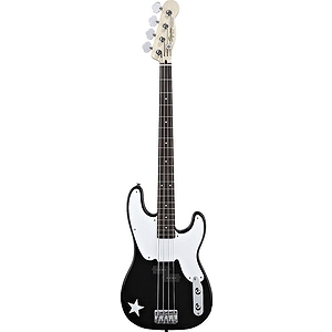 Squier® Mike Dirnt P Bass™ 4-string Bass Guitar - Black