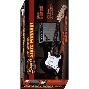 Squier® Stop Dreaming, Start Playing™ Guitar Pack - Affinity Strat® with 15-watt Amp - Blue