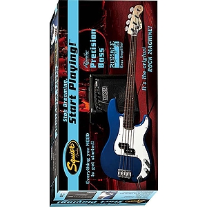 Squier® Stop Dreaming, Start Playing™ Bass Pack: Affinity P Bass® with Rumble™ 15 Amp - Metallic Red