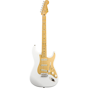 Squier® Classic Vibe 50's Strat® Electric Guitar - Maple fretboard, Olympic White