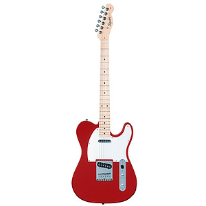 Squier® Affinity Tele Electric Guitar, Maple - Metallic Red