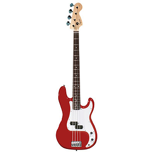Squier® Affinity P Bass, Rosewood - Metallic Red