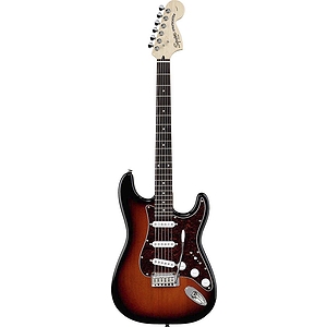 Squier® Standard Stratocaster®, Rosewood - Antique Burst, tortoise shell pickguard
