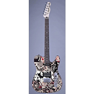 Squier® OBEY Graphic Telecaster® HS Electric Guitar - Collage (2010 model - discontinued)