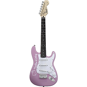 Squier® Hello Kitty® Mini Electric Guitar - Pink