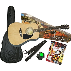 Fender Squier SA-100 Dreadnought Acoustic Guitar Starter Kit