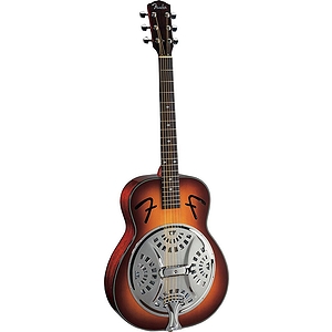 Fender® FR-50 Wood-body Resonator Guitar - Sunburst, Roundneck