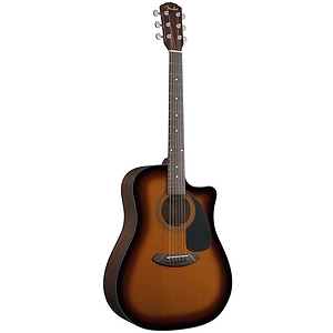 Fender® CD-60CE Acoustic-Electric Guitar - Sunburst - Hardshell case included!