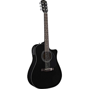 Fender® CD-110CE Acoustic-Electric Dreadnought Guitar - Black (2010 model - discontinued)