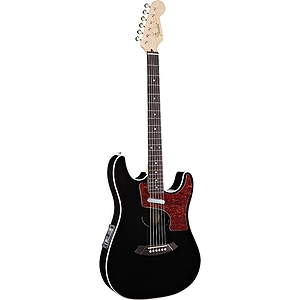 Fender® Stratacoustic™ Deluxe Acoustic-Electric Guitar - Black