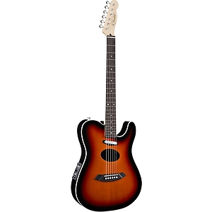 Fender® Telecoustic™ Deluxe Acoustic-Electric Guitar - Sunburst