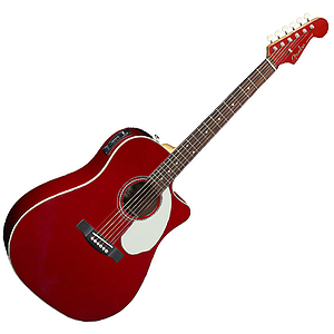 Fender® Sonoran™ Acoustic-Electric Guitar - Candy Apple Red