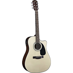 Fender® CD-60CE Classic Design Acoustic Guitar - Natural - Left Handed Model, with Case