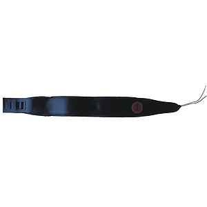 Fender® Deluxe Wide Padded Leather Guitar Strap - Black