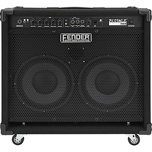Fender® Rumble™ 100/210 Bass Combo Amplifier - 2x10", 100-watt