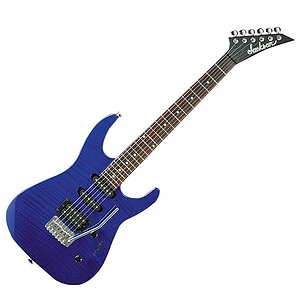 Jackson® JS20 Dinky™ Electric Guitar - Transparent Red with Flame Maple Top