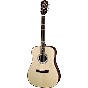 Guild GAD-50E Dreadnought Acoustic-Electric Guitar - Natural - w/hardshell case