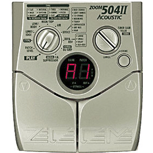 Zoom 504 II Multi-Effects Acoustic Pedal