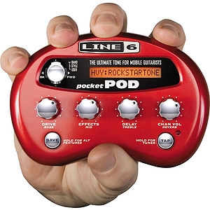 Line 6 Pocket Pod, Portable Guitar Effects Processor and Amp Modeler