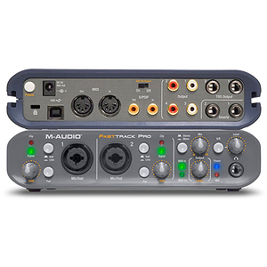 M-Audio Fast Track Pro 4 x 4 Mobile USB Audio/MIDI Interface