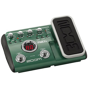 Zoom A2.1u Multi-Effects Acoustic Guitar Pedal w/Expression Pedal, USB Interface