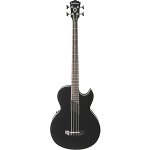 Washburn AB10 Acoustic Bass Guitar - Black - with gig bag