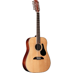 Alvarez AD60S12 Artist Series Dreadnought 12-string Acoustic Guitar - Natural