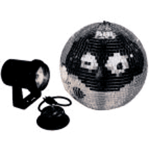 American DJ M-100L 8" Mirror Ball Package