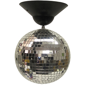 American DJ M-200L 8" Mirror Ball Package