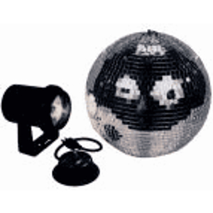 American DJ M-500L 12" Mirror Ball Package