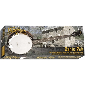 Washburn B8K Banjo Starter Pack
