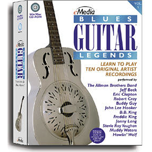 eMedia Blues Guitar Legends CD-ROM