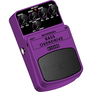 Behringer BOD100 Bass Overdrive Effects Pedal